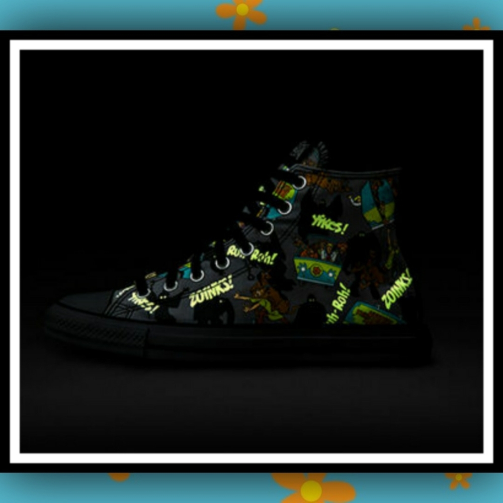 NEW 💯 GLOW IN THE DARK Converse Chucks - Picture 5 of 9